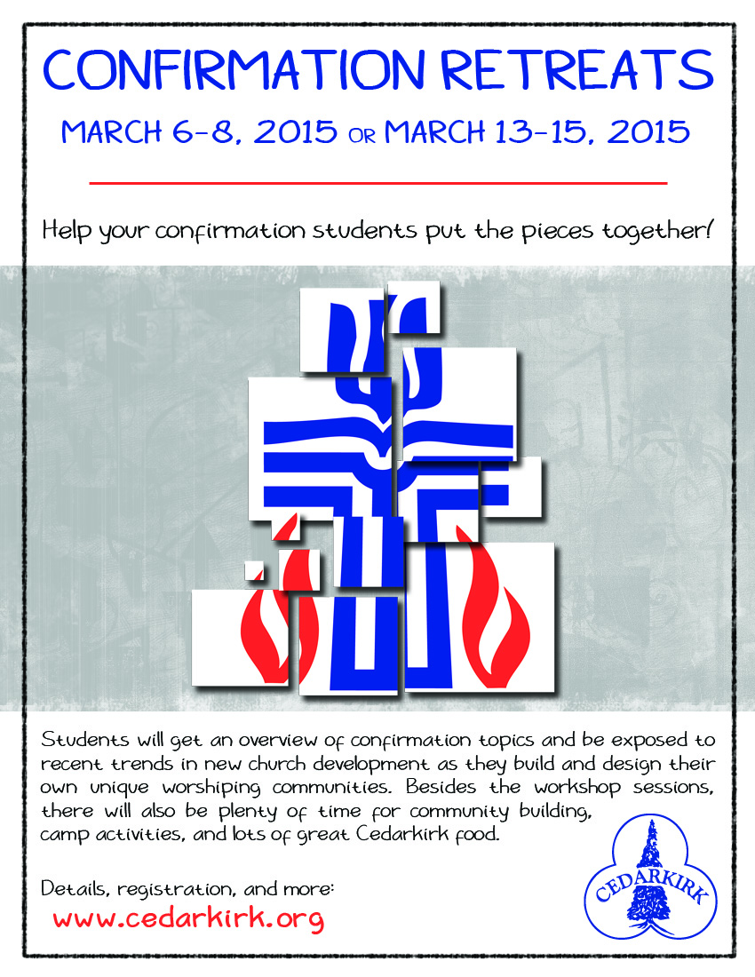 Confirmation Retreats at Cedarkirk Camp and Conference Center